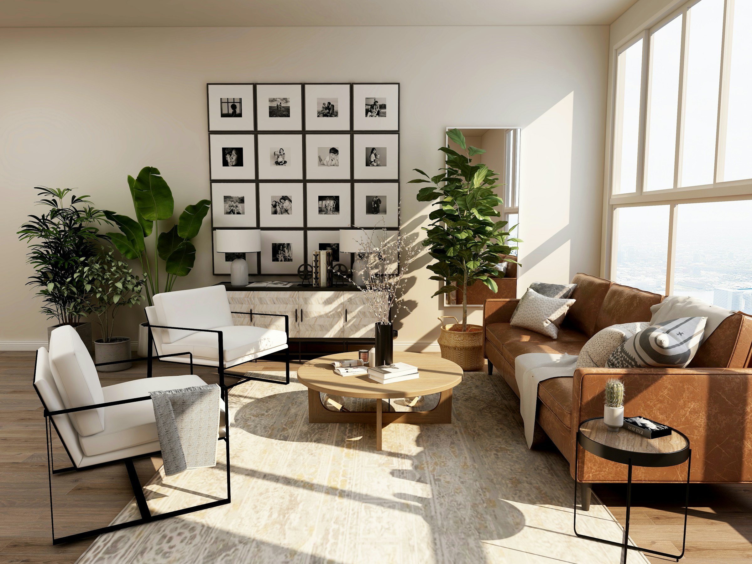 Luxury modern interior